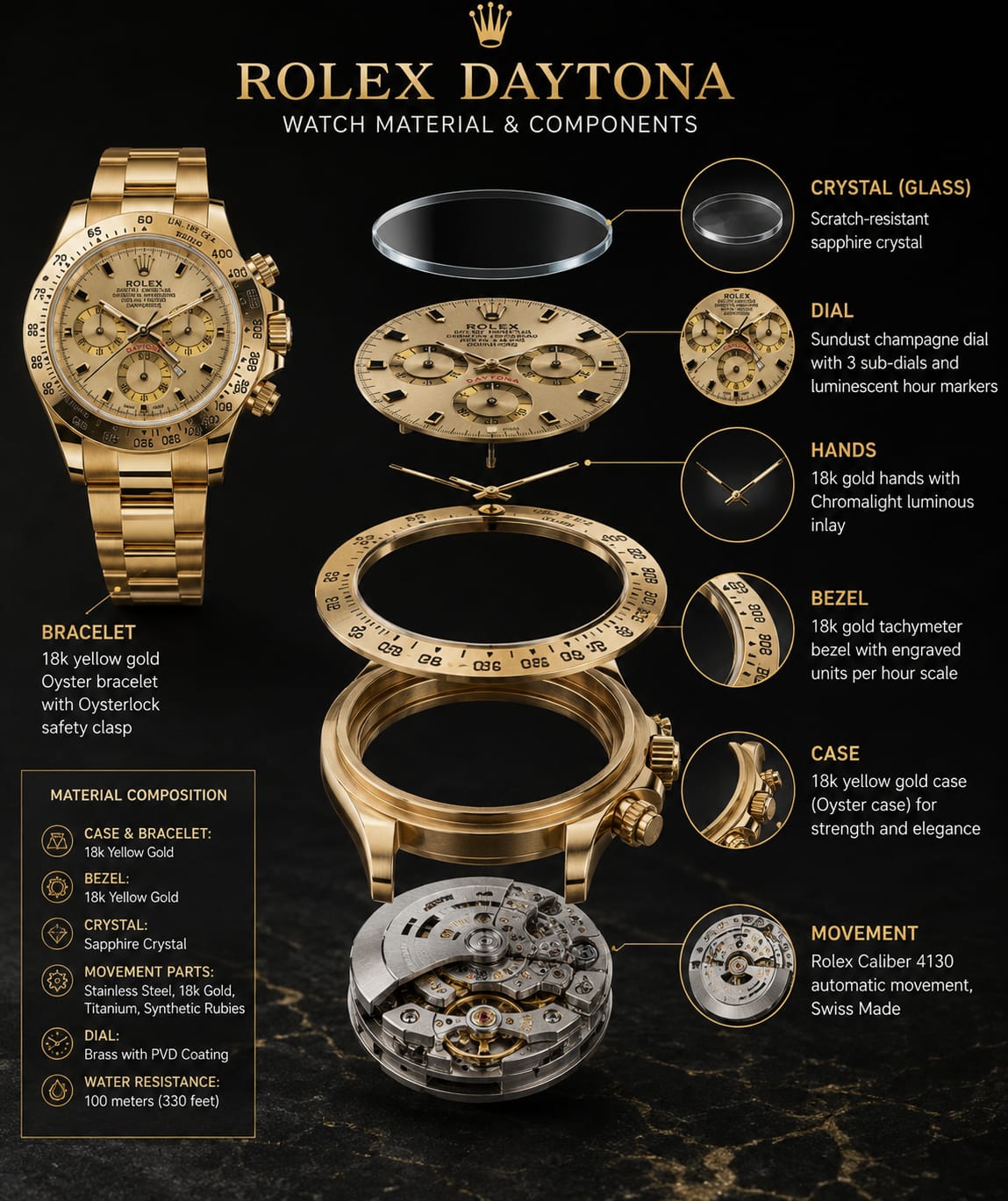 Luxury Chronograph Men's Watch