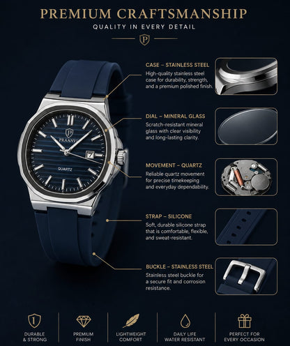 PRAANVI Men’s Luxury Watch