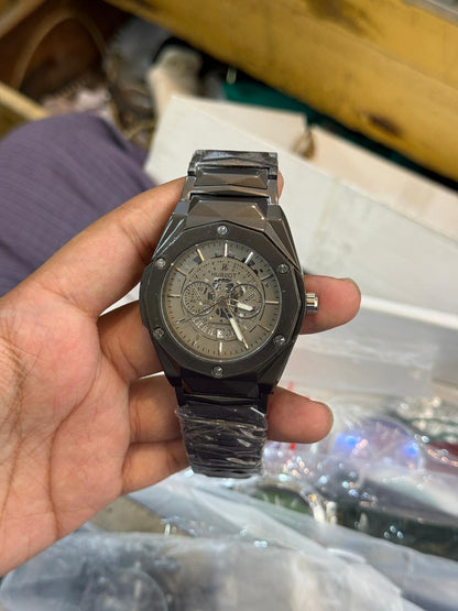 Hublot Style Luxury Chronograph Men's Watch