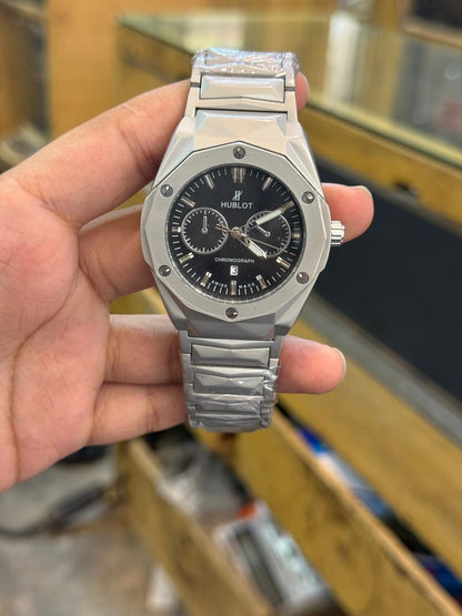 Hublot Style Luxury Chronograph Men's Watch