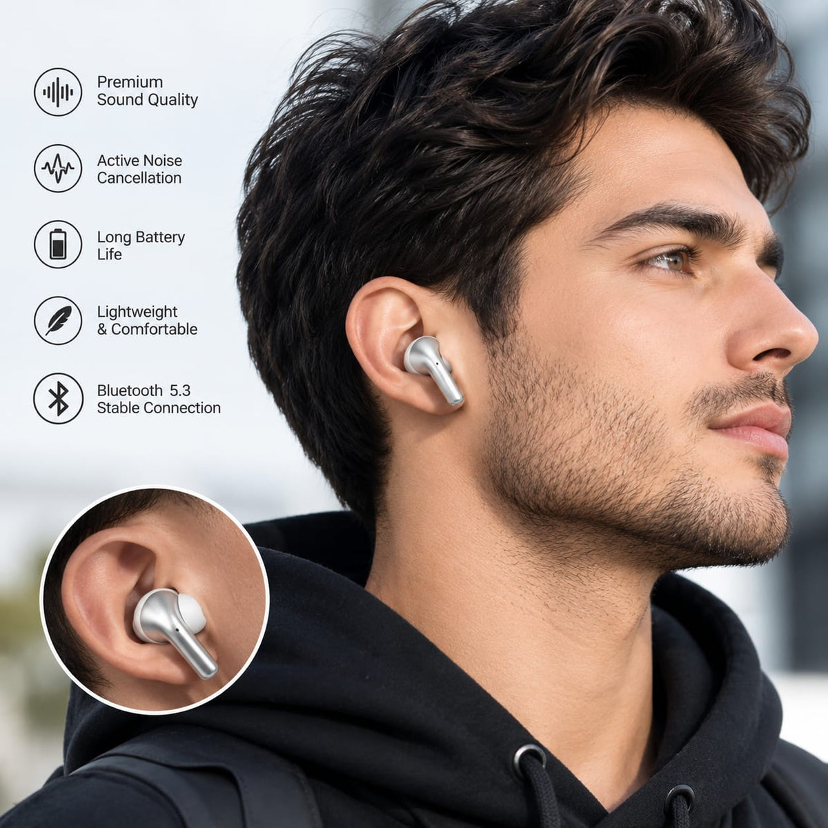 Buds Pro 4 – Wireless Earbuds with ANC