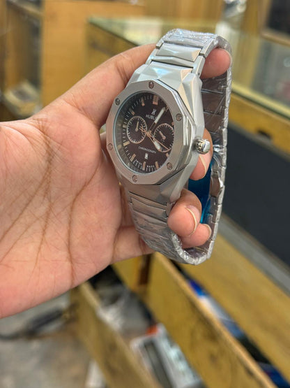 Hublot Style Luxury Chronograph Men's Watch
