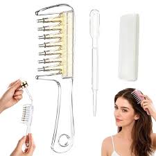 Crystal Serum Comb for Scalp Massage
