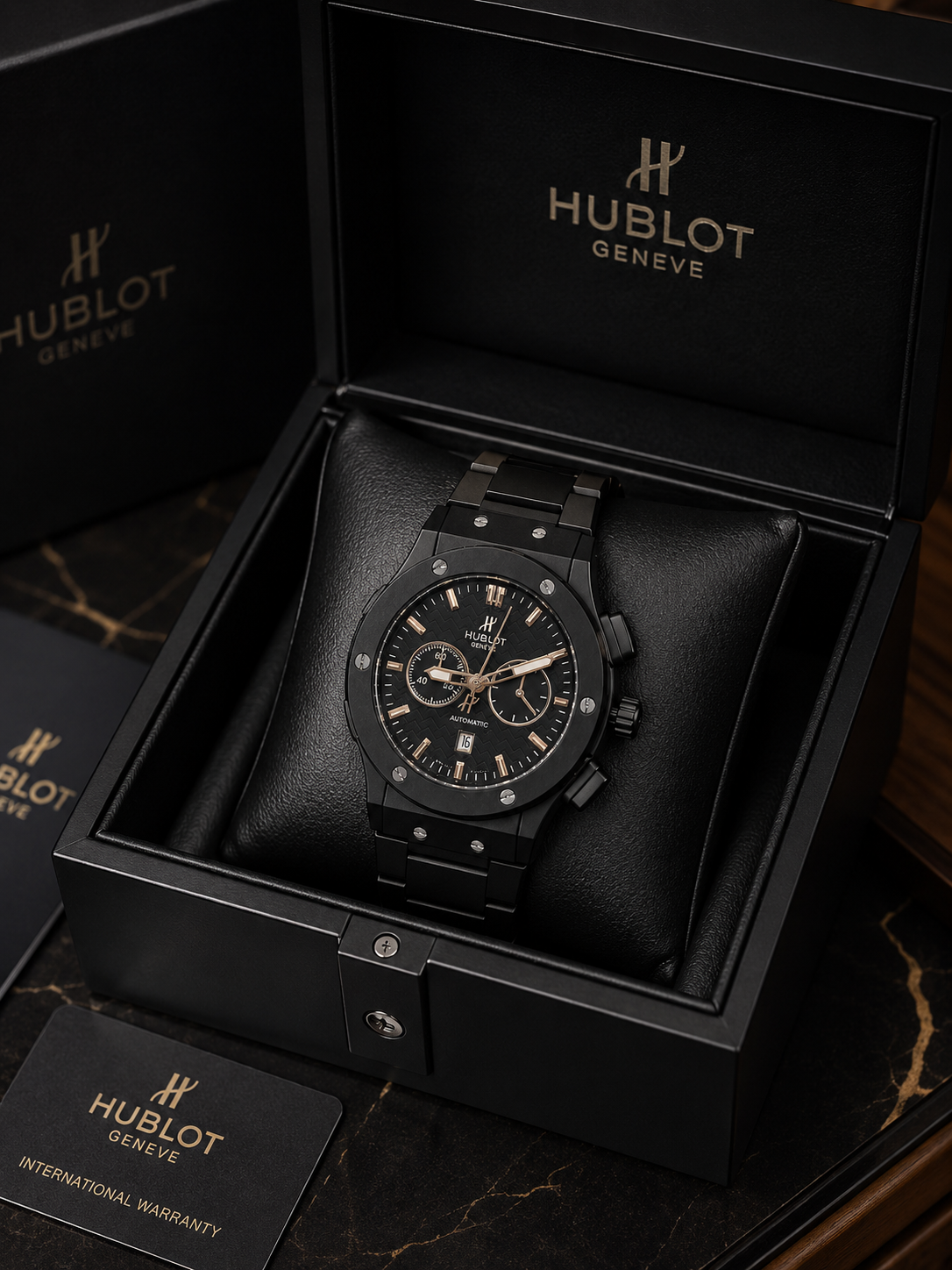 HUBLOT Men’s Luxury Chronograph Watch